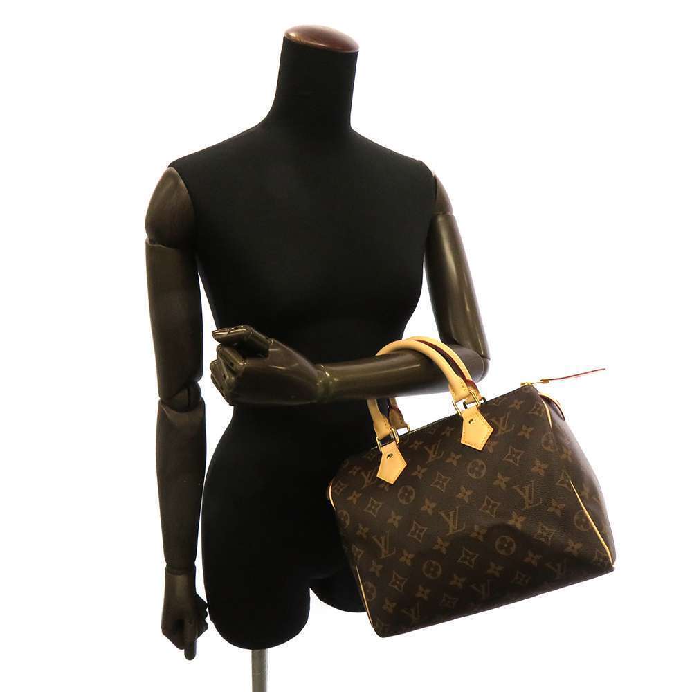 Louis Vuitton Handbag Monogram Speedy Bag Brown - Picture 5 of 8